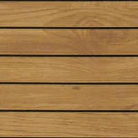 Laser wood grain wide grooved boating mat sheet