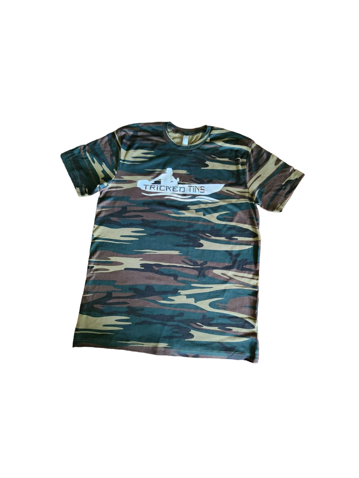 Short Sleeve Camouflage T-shirt – Tricked Tins